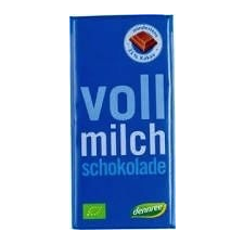 Dennree bio tejcsokoládé 100g csokoládé és édesség