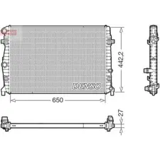 Denso hűtő, motorhűtés DRM32058 autóalkatrész