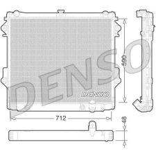 Denso hűtő, motorhűtés DRM50074 autóalkatrész