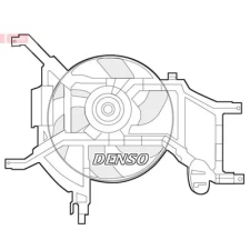 Denso ventilátor, motorhűtés DER37002 autóalkatrész