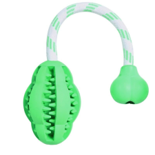  DENTA FUN LABDA KÖTÉLLEL KUTYAJÁTÉK 28CM játék kutyáknak