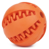  Denta Fun menta ízesítésű fogtisztító gumilabda, 7 cm, narancssárga