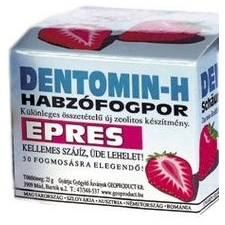 Dentomin H Dentomin-H epres fogpor 25g fogápoló szer