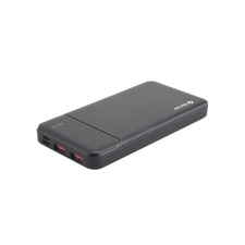 Denver CHG DENVER PQC-10007 10 000 mAh Micro-USB+USB-C power bank - fekete power bank