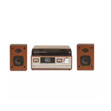 Denver Ent denver mrd-52lightwood retro music system - lemezlejátszó lemezjátszó