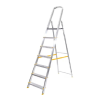 DENZEL 150kg 2m 7 lépcsõs ALU megerõsített létra