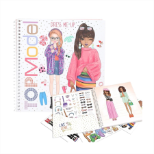 Depesche TOPModel Dress Me Up matricás tervező, fehér kreatív és készségfejlesztő