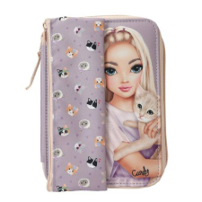 Depesche Vertrieb GmbH TOPModel töltött tolltartó, ceruzatartóval, halványlila, cicás tolltartó