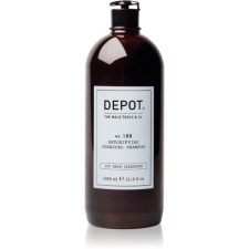 Depot No. 108 Detoxifing Charchoal Shampoo Tisztító méregtelenítő sampon minden hajtípusra 1000 ml sampon