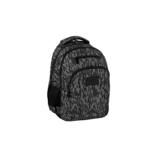DERFORM BackUp hátizsák - 2 rekeszes - Black, grey (PLB7W58) iskolatáska