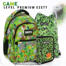 DERFORM BackUp iskolatáska hátizsák SZETT - Game Level III. iskolatáska