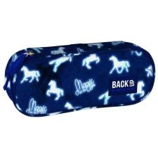 DERFORM BackUp Lovas ovális tolltartó - Neon Horses tolltartó
