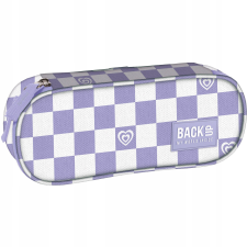 DERFORM Backup Ovális Tolltartó - Purple Checked (PB7A26) tolltartó
