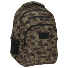 DERFORM BackUp terepmintás iskolatáska, hátizsák 45 cm - Moro iskolatáska