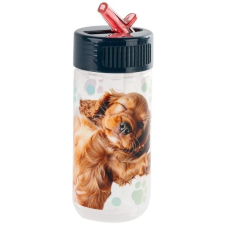 DERFORM Cleo és Frank kutyás kulacs 330 ml - Best Puppies kulacs, kulacstartó