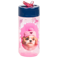 DERFORM Cleo és Frank kutyás kulacs 330 ml - Hearts kulacs, kulacstartó