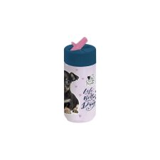 DERFORM Cleo és Frank kutyás tritán kulacs 330 ml - Nap time kulacs, kulacstartó
