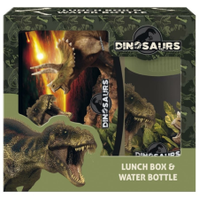 DERFORM Dinoszauruszok uzsonnás doboz kulaccsal - Battle uzsonnás doboz