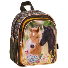 DERFORM I love horses lovas ovis hátizsák - Virágok között gyerek hátizsák, táska