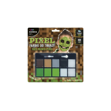 DERFORM Kidea 10 színű arcfesték készlet - Pixel arcfesték