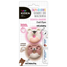 DERFORM Kidea 2 db-os illatos radírgumi - Maci radír