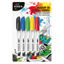 DERFORM Kidea 5 színű textil filctoll filctoll, marker