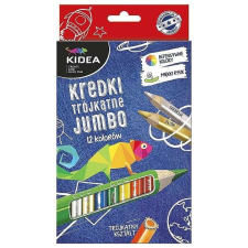 DERFORM Kidea Jumbo háromszög színes ceruza - 12 db-os színes ceruza