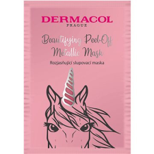 Dermacol Beautifying Brightening Peel-Off Metallic Mask Brightening bőrápoló szer