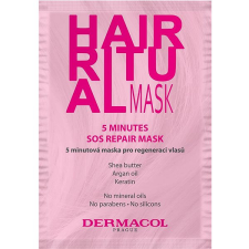 Dermacol Hair Ritual 5 perces regeneráló hajpakolás 15 ml hajbalzsam