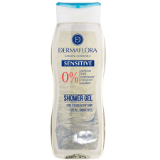 Dermaflora 0% tusfürdő sensitive with msm 250 ml tusfürdők