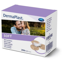  DermaPlast® SOFT sebtapasz, kerek (200db) gyógyászati segédeszköz