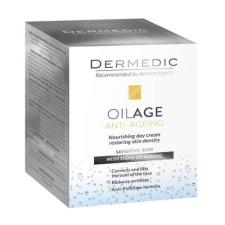 Dermedic Oilage Tápláló Bőrsűrűséget helyreállító nappali krém 50ml arckrém