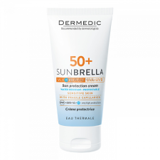 Dermedic Sunbrella fényvédő SPF50+ arckrém rosaceás bőrre 50 ml arckrém