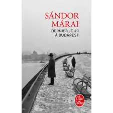  Dernier jour à Budapest – Sándor Márai idegen nyelvű könyv