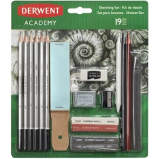 Derwent "Academy" grafit ceruza készlet kiegészítőkkel 6db (2300365) (der2300365) ceruza