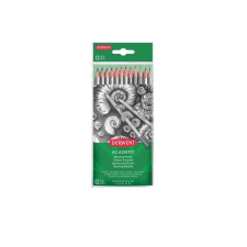 Derwent Academy Hatszögletű Grafitceruza készlet (12 db / csomag) (2300412) ceruza