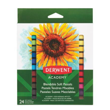 DERWENT Pasztell kréta, DERWENT "Academy", 24 különböző szín kréta