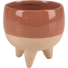  Desert Flower kaspó pozsgás növényekhez 9,2 cm x 10,3 cm átmérő terrakotta