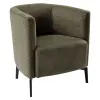  Design fotel, zöld/fekete, KAPY