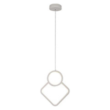  Design LED függeszték (12W), fehér színű - meleg fehér világítás
