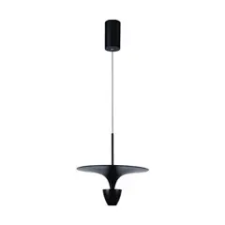  Design LED függeszték (9W) fekete színű - természetes fehér világítás