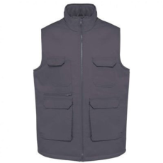 Designed To Work Designed To Work WK607 UNISEX PADDED MULTI-POCKET POLYCOTTON VEST 5XL