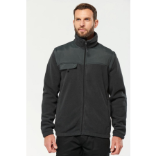 Designed To Work Uniszex kabát Designed To Work WK9105 Fleece Jacket With Removable Sleeves -M, Forest Green női dzseki, kabát