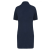 Designed To Work WK209 Női rövid ujjú hosszított piké póló Designed To Work, Navy/Oxford Grey-3XL