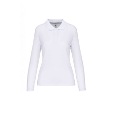  Designed To Work WK277 LADIES&- 039; LONG-SLEEVED POLO SHIRT 3XL