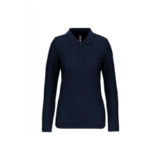 Designed To Work WK277 LADIES&- 039; LONG-SLEEVED POLO SHIRT XL