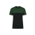 Designed To Work WK304 kétszinű strapabíró unisex kereknyakú rövid ujjú póló Designed To Work, Black/Forest Green-2XL