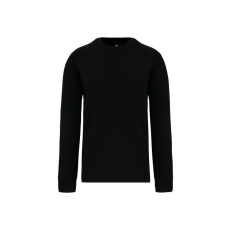 Designed To Work WK4001 környakas vastak unisex pulóver Designed To Work, Black-XL
