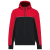Designed To Work WK450 kétszínű három rétegű, kapucnis softshell dzseki Designed To Work, Black/Red-S