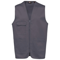Designed To Work WK608 UNISEX POLYCOTTON MULTI-POCKET VEST XL